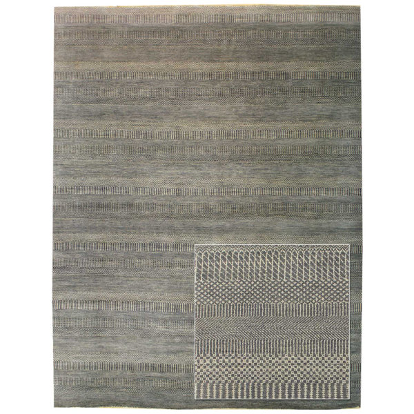 Landry & Arcari Rugs and Carpeting Illusion Handwoven Gray Area Rug Wayfair